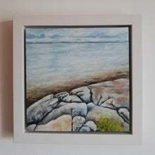 Load image into Gallery viewer, Galway Bay from The Flaggy Shore | 26cm x 26cm Framed