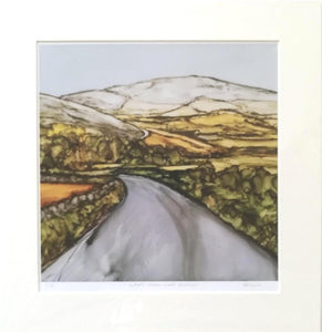 Limited Edition Prints, Where Clare Meets Galway, along The Wild Atlantic Way in The Burren Co Clare, Mary Roberts, Irish Art
