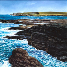 Load image into Gallery viewer, Costal scene with cliffs
