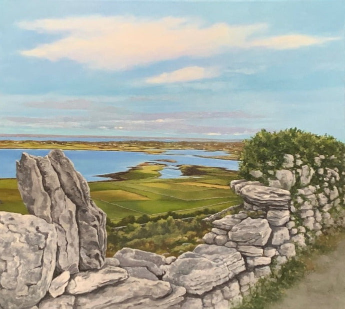 View from Abbey Hill | SOLD at The Russell Gallery