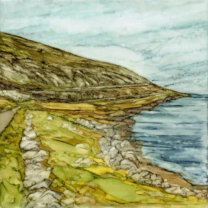 Blackhead, along the Wild Atlantic Way in the West of Ireland, Ballyvaughan, Fanore, Co Clare