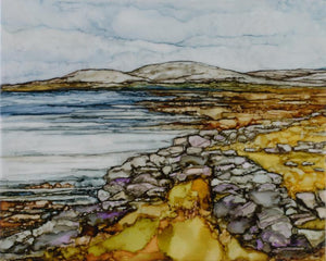 Burren artwork, limited edition prints, Ballyvaughan, Mary Roberts, Irish art, Affordable Art, Art for your home, 