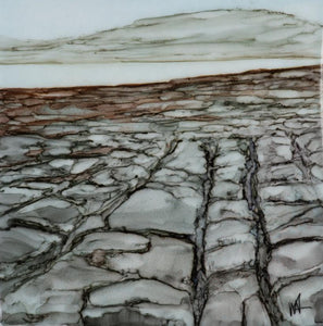 Limited Edition Prints, Mullaghmore, The Burren Co Clare, Mary Roberts, Irish Art