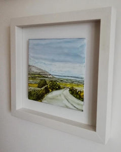 From Clare to Here  (25cm x 25cm Framed) SOLD