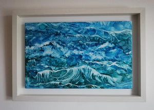 wave painting, wild atlantic way