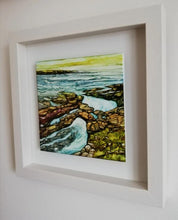 Load image into Gallery viewer, Rock Pools  | 25cm x 25cm Framed (SOLD)