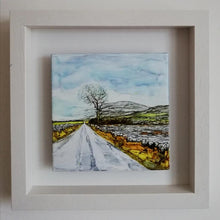 Load image into Gallery viewer, The New Line (25cm x 25cm Framed) SOLD