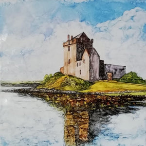 Greeting Card - Dunguire Castle