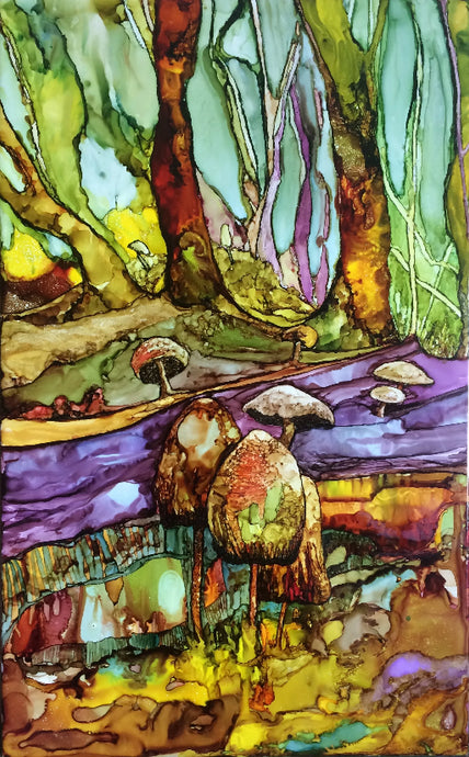 Original Irish Art | Shrooms ll (SOLD)