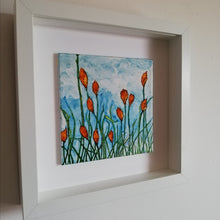 Load image into Gallery viewer, Red Hot Pokers 15cm x 15cm | SOLD