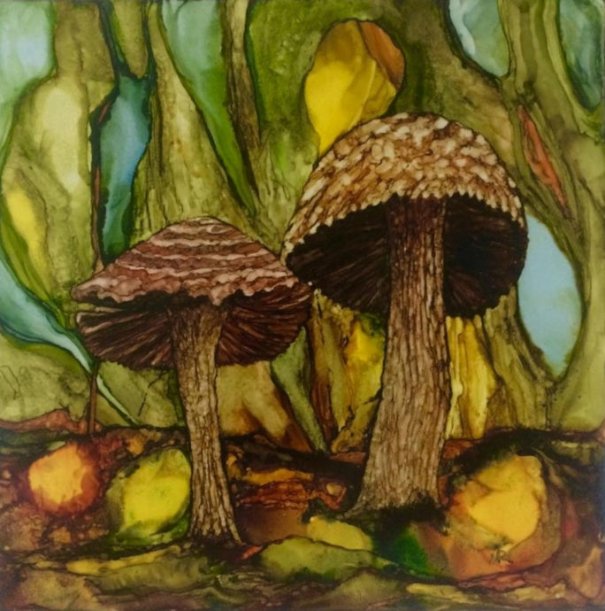 Mushroom Painting