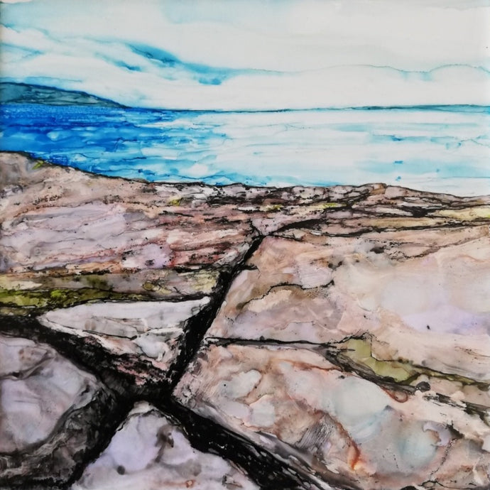 Solitude 25cm x 25cm - Framed | SOLD