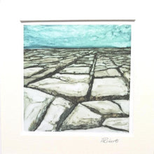 Load image into Gallery viewer, Hawthorn trees, Windswept Trees, Wild Atlantic Way, Burren Trees, Mary Roberts Artist, West of Ireland, Burren Limestone 