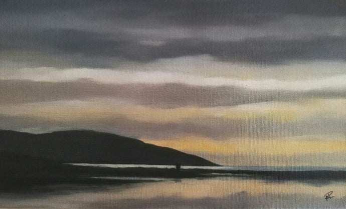 Blackhead at Dusk 	| 25cm x 15cm x 4cm | SOLD