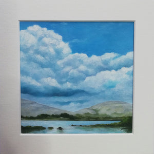 Into the Burren (20cm x 20cm Mounted) SOLD
