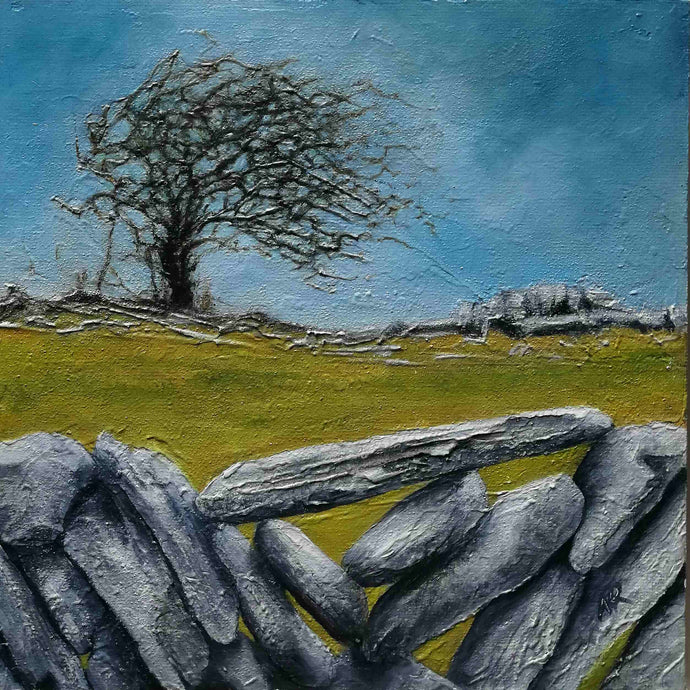 Mind The Gap | 25cm x 25cm Framed | Available at The Russell Gallery | SOLD