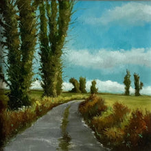 Load image into Gallery viewer, Irish Art, Irish country roads,  Original Art, Irish Art, Mary Roberts, Artist